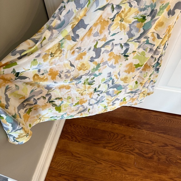 New! ASTR the Label Floral Corset Satin Dress Yellow Cream Floral 45285 - Picture 9 of 16